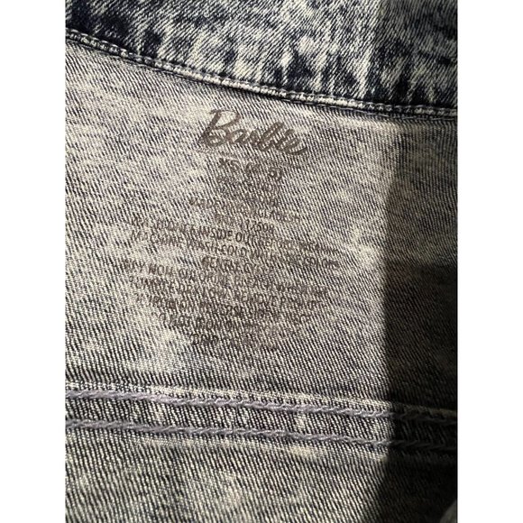 Barbie Denim Jean Jacket Girls XS Extra Small 4 5 Embroidered Barbiecore‎ Coat - Picture 4 of 10